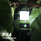 LED Camping Lantern Rechargeable, Consciot Camping Lights, 1000LM, 4 Light Modes, 4400mAh Power Bank, IPX4 Waterproof, Dimmable Tent Lights for Emergency, Power Outages, USB C Cable Included, 2 Pack