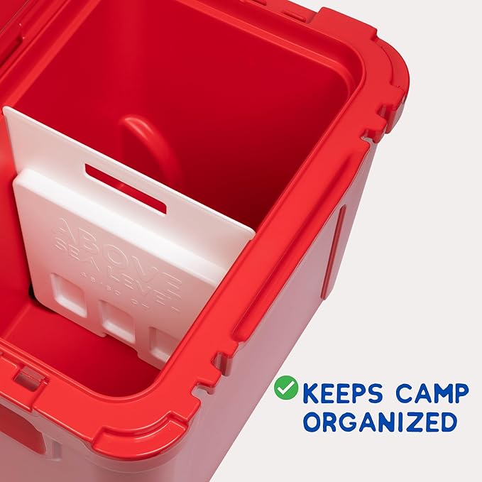 Ice Pack Divider for YETI Coolers - Four Sizes to Fit The YETI Tundra Haul, 35, 45, 65, Roadie 48, 60 - YETI Cooler Accessories - Freezable YETI Accessories