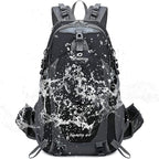FENGDONG 40L Waterproof Lightweight Outdoor Daypack Hiking,Camping,Travel Backpack for Men Women Black