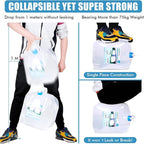 INNO STAGE 2 PACK Collapsible Water Container 5.3 Gallon with Spigot, Camping Water Storage Carrier Jug for Outdoors Hiking, Foldable Portable Water Canteen