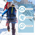 Macarrie Emergency Blanket Bulk Survival Thermal Silver Foil Reflective Blankets Pack for Cold Outdoors Camping Hiking First Aid Shelter Space Emergency Supplies Set