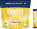 TREVI™ Sugar Free Electrolytes - Drink Mix Hydration Powder Packets - 28 Count - Lemonade