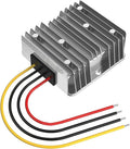 DC 24v to DC 12v Step Down 10A 120W Truck Car Power Supply Adapter Converter Reducer Regulator for Auto Truck Vehicle Boat Solar System etc.(DC15-40V Inputs)