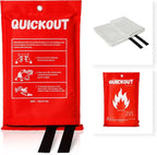 Crystal Lemon Fire Blanket 8-Pack, Home and Kitchen Fire Safety Blankets, Heavy-Duty, Large Fire Retardant Covers Made of Durable Glass Fiber, CL-Fire-01