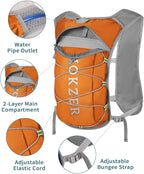 Running Hydration Vest with a 2L Water Bladder, Hydration Pack Lightweight Water Backpack for Running Hiking Cycling Marathon Trail for Men Women