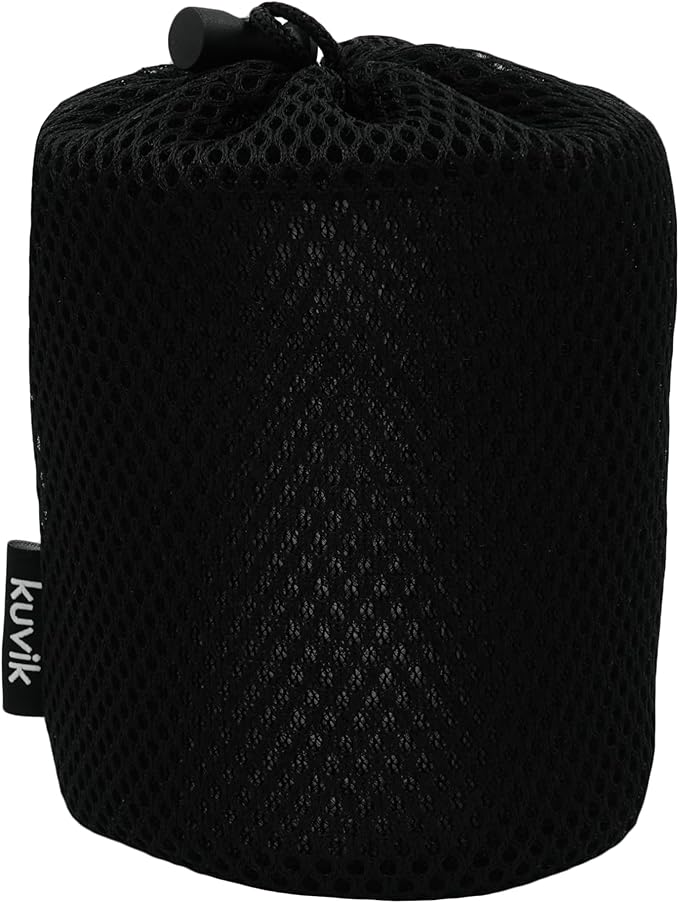 Kuvik Titanium Cup with Lid 550ml (18.6 oz) - Ultralight and Compact Pot for Backpacking, Camping, and Survival