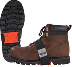 Ergodyne TREX 6317 Mid-Sole Ice Cleats Traction for Heeled Boot, Easily Rotates for Indoors, Driving, Climbing