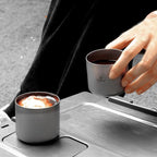 Camping Mug Titanium Double Wall Coffee Tea Cup (110ML Double-Wall Cup)