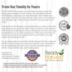 Ready Harvest Canned Carrots Dehydrated Emergency Dried | Prepper Food Long Term Supply Survival 25 Year Shelf Life #10 Can 3lbs 6 Cans