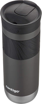 Contigo Byron Travel Mug, Vacuum-Insulated Stainless Steel, 20oz | Leak-Proof Lid | BPA-Free | Sake & Blue Corn | Pack of 8
