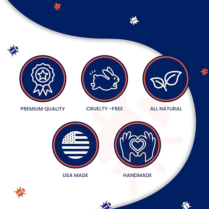 Relief Soap - Fast Anti-Itch Soaps for Human Mites, Insect & Mosquito Bites, Itching & Discomfort | Kid Safe | Effective for All Skin Types | 4 oz Bars (2)