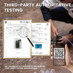 Purewell Water Purifier Pump with Replaceable Carbon 0.01 Micron Water Filter, 4 Filter Stages, Portable Outdoor Emergency and Survival Gear - Camping, Hiking, Backpacking