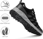 Kricely Men's Trail Running Shoes Non Slip Hiking Shoes Tennis Shoes Fashion Sneakers Workout Footwear