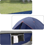 unp Camping Tent 2/3/4/6 Person Dome Tent, Easy to Set Up for Camping, Lightweight Camping Tent, Portable Camping Tent for Outdoor and Backpacking Beaches