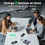 Portable Charger Power Bank, 10000mAh 22.5W Super Fast Charging Powerbank with Built-in USB C in&Out Cable, Slim External Battery Pack for iPhone 16/15/14/13/12/11 iPad Samsung S24 S23 Android etc