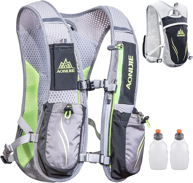 TRIWONDER Hydration Running Vest 5L Lightweight Water Pack for Men Women Hydration Backpack for Trail Race, Hiking, Cycling, Climbing, Camping, Jogging, Marathon