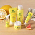 LAIKOU YUZU Skin Care, Skin Care Set with Serum, Cleanser, Toner, Eye Cream, Day & Night Moisturizer for Women Teen Girls Mom Daughter Mother's Day Christmas Birthday Beginner Kit TSA-friendly 5pcs