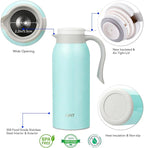 GiNT 51 Oz Stainless Steel Thermal Coffee Carafe, Double Walled Vacuum Insulated Flask, 12 Hour Heat Retention, 1.5 Liter Tea, Water, and Coffee Dispenser (Upgraded version Blue)