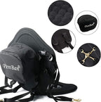 Universal Deluxe Kayak Seat Cushion with Storage Bag for Kayak,Padded Boat,SUP,Canoe,Fishing Boat,Seats with 4 Adjustable Straps