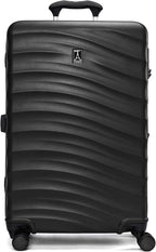 Travelpro Maxlite Air V2 Hardside Expandable Checked Luggage, 8 Spinner Wheels, Lightweight Hard Shell Suitcase, TSA lock, Black, Checked Medium 25-Inch