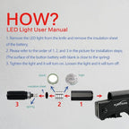 7-in-1 Tactical Survival Knife - Glass Breaker, Seatbelt Cutter, Serrated Steel Blade, Firestarter, LED Flashlight, Bottle Opener & Pouch | Military, Emergency, Outdoor Rescue Gear (Black)