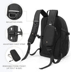 Hiking Backpack for Women Men 20l with Removable Phone Pocket Lightweight Small Travel Backpack Hiking Daypack for Women Men