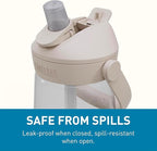 CamelBak Thrive Flip Straw 25oz Water Bottle with Tritan Renew – Easy Carry - Straw Top, Clear