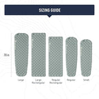 Sea to Summit Ether Light XR Insulated Sleeping Pad, Rectangular - Regular (72 x 25 x 4 inches)