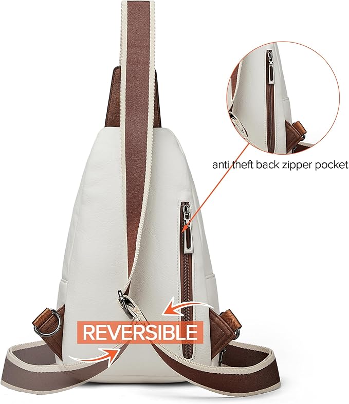 Sling Bag Crossbody Bags for Women Small Cross Body Bag Fanny Packs Chest Sling Purse for Daily Travel Leisure Sport