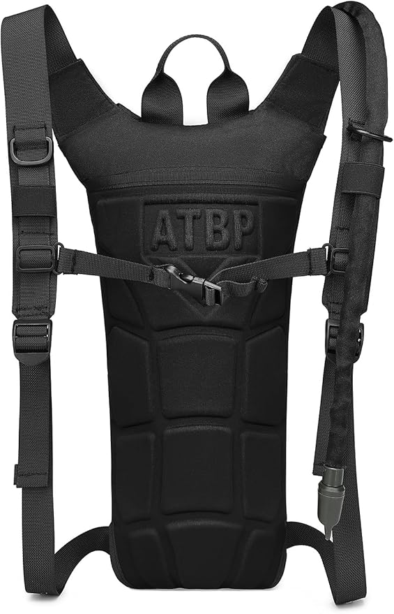 ATBP Tactical Water Hydration Pack Military 3L Water Bladder Carrier Backpack Leakproof for Running Jogging Cycling Hiking