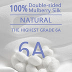 Mulberry Silk Sleep Mask for Side and Back Sleepers, Blackout Eye Mask for Sleeping for Women Men with Adjustable Wide Band, Comfortable Soft Pressureless Eye Cover for Sleeping in Large Size