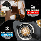 51Oz Thermal Coffee Carafes For Keeping Hot/Cold, Stainless Steel Coffee Carafe, Dustproof Insulated Water Carafe for Party/Home, Cream