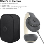 Beats Studio Pro Premium Wireless Over-Ear Headphones- Up to 40-Hour Battery Life, Active Noise Cancelling, Great for Travel & Commuting, Apple & Android Compatible - Exclusive Sand Gray