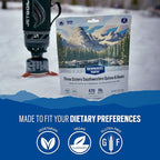 Backpacker's Pantry Three Sisters Stew, 2 Servings Per Pouch, Freeze Dried Food, 14 Grams of Protein, Gluten Free, Vegan
