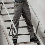 FREE SOLDIER Men's Outdoor Cargo Hiking Pants with Belt Lightweight Waterproof Quick Dry Tactical Pants Nylon Spandex