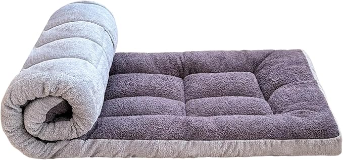 Thick Camping Sleeping Pad - Lamb Fluff Camping Cot Pads for Adult, Soft Sleeping Mat, Non-Slip Camping Mattress Pad for Car Tent