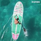 Inflatable Stand-Up Paddle Boards – Available 32"/33"/34" Widths Inflatable Paddle Board with SUP Accessories, Camera Mount, Basic All-Around SUP Board for All Skill Levels, Up to 450lbs