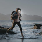 Adelante LED Headlamp Flashlight, 1000LM 230°Wide-Beam Rechargeable Head Lamp for Adults, Red Taillight & 4 Clips Waterproof Hard Hat Light Headlamps for Running Hiking and Camping