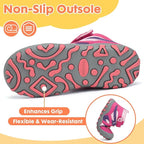 Mishansha Kids Hiking Boots Toddler Girls Boys Hiking Shoes Water-Resistant Anti-Collision Non-Slip Athletic Outdoor Trekking Boots