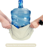 ECOHUB 5 Set Compression Packing Cubes for Suitcases Organiser Bags Set Travel Essentials with Shoe Bag for Traveling Tear-resistant Travel Accessories with ID Tag Expandable Packing Bags(Beige)