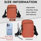 Crossbody Bag Sling Bag for Women Men Anti Theft RFID Blocking, Shoulder Chest Small Bags with Zipper Lock