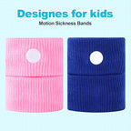 Motion Sickness Bands for Kids, Travel Sickness Relief Wristbands, Anti-Nausea Wristbands for Morning Sickness…