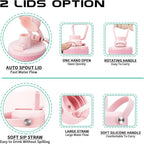 32 OZ Water Bottles with Straw, Storage Carrier Bag, Paracord Handle & Chug Lid, BPA-free Vacuum Insulated Water Bottle 32oz, Keep Cold 48Hrs & Hot 24Hrs, Stainless Steel Hydro Sports Office Travel