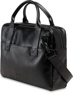 Nordweg Nomad Leather Briefcase NW080A – Leather Bag for Work & Travel – Fits 15.6” Laptop – Minimalist, Durable, Elegant