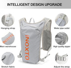 INOXTO Running Hydration Vest Backpack,Lightweight Insulated Pack with 1.5L Water Bladder Bag Daypack for Hiking Trail Running Cycling Race Marathon for Women Men