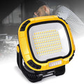 6000mAh Magnetic Work Light Rechargeable with 4000 Lumen IP65 Waterproof, 30H Runtime, 4 Brightness & 4 Color Modes with Red SOS, Strong Magnet Base for Car Repair, Camping, Emergency 1PC