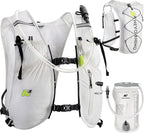 Waterproof Running Vest, 5.5L Breathable Running Hydration Vest with 1.5L Water Bladder, Water Vest for Hiking, Trail Marathon Race, Ideal for Women and Men