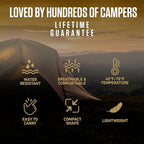 VENTURE 4TH Backpacking Sleeping Bag – XXL, Double and Single Sizes - Lightweight Warm & Cold Weather Sleeping Bags for Adults, Kids & Couples – Ideal for Hiking, Camping & Outdoor Adventures