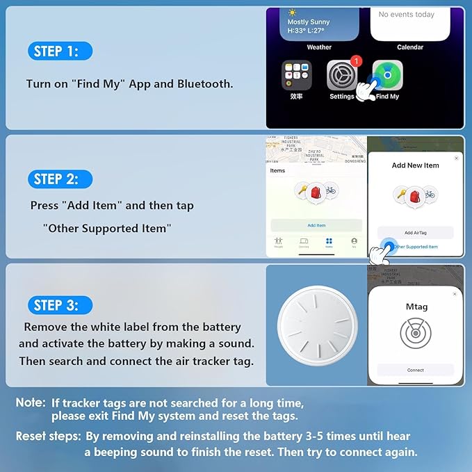Tracker Device for Vehicles,No Monthly Fee Real Time GPS Car Tracker Works with Apple Find My (iOS Only),Mini Hidden Car Tracker with Magnetic Case (Black,2PCS) (Black,2PCS)