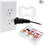 30-Pack Loose Outlet Fix Plug - Ensure Secure Connection for Power Plugs - Socket Extender Prevents Loose Socket Issues - Easily Fix Loose Outlets - Won't Fall Out or Cut Off Electricity